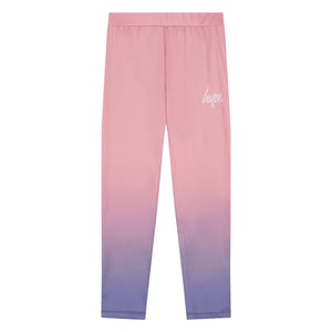 Meisjes Leggings Kinderen Roze Pastel Vervaag Stretch Casual Zachte Pasvorm Broek