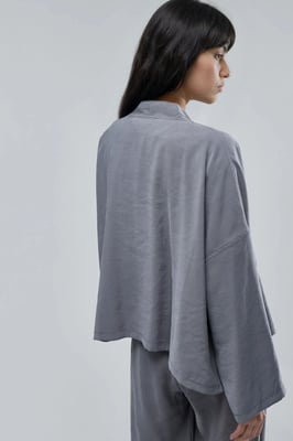Lange Mouw Loose Fit Kimono