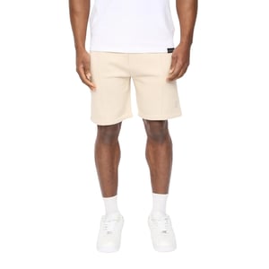 Crosshatch Heren Bardon Casual Shorts (Licht Steen)