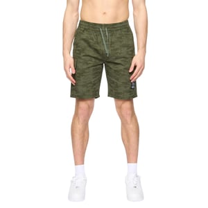 Crosshatch Heren Janscore Elastische Taille Cargo Korte Broek (Diepe olijf)