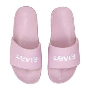 Levis Dames/Dames June Bold Gewatteerde Sliders (Roze)
