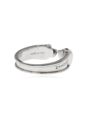 Ring met dubbele schedel