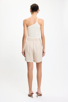 BENU Beige linnen shorts
