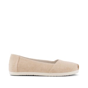 TOMS Alpargata Ballet Canvas Dames Champagne Espadrilles
