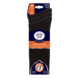 3-Pack Heren Wol Wandelsokken Warm Dempende Crew Sokken