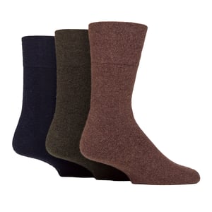 3-Pack Heren Wol Boot Sokken Warme Gevoerde Wandelsokken