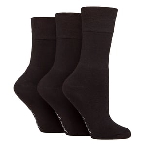 3-Pack Dames Bamboosokken Zacht Ademend Gevoerde Crew Sokken