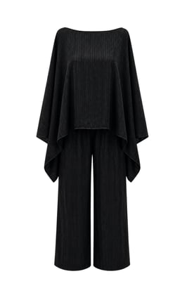 Hoge Taille Coltrui Wijde Pijpen Brei Set