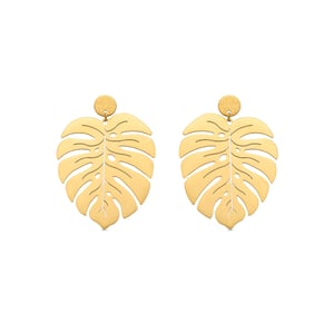 Luxenter 18k goudkleurige oorbellen - Mizay