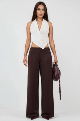 Hoge Taille Wijde Pantalon