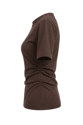 Basis Crew Neck Split T-Shirt