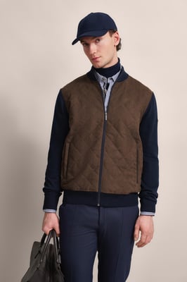 Bugatti Herren Jas van 100% katoen
