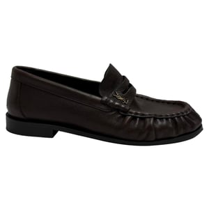 Saint Laurent Le Loafer Penny Loafers in bruin leer