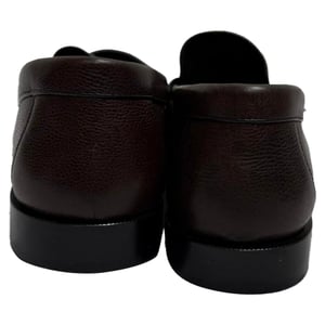 Saint Laurent Le Loafer Penny Loafers in bruin leer
