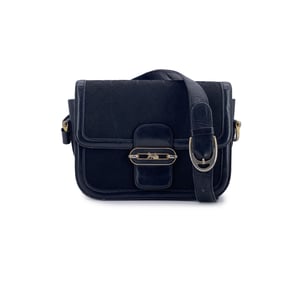 Celine Vintage stoffen schoudertas C Carriage