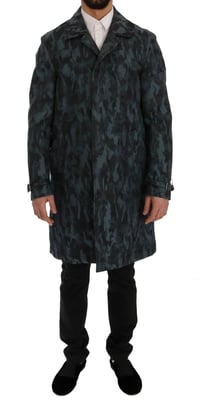 Camouflageprint Jas Lange Mouwen