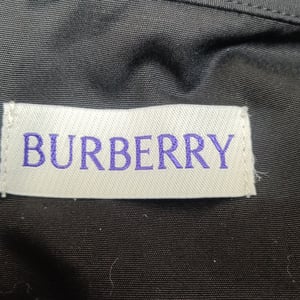 Burberry EKD-geborduurd Shirt in Zwarte Katoen