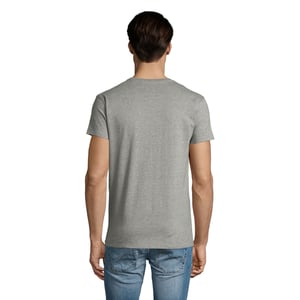 SOLS Heren Imperial V Hals T-shirt (Grijze Melange)
