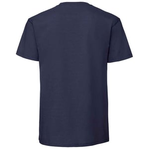 Fruit of the Loom Heren Iconic 195 Premium Ringspun Katoen T-Shirt (Marine)