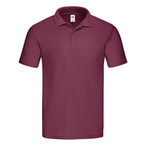 Fruit of the Loom Heren Origineel Polo Shirt (Bourgondië)