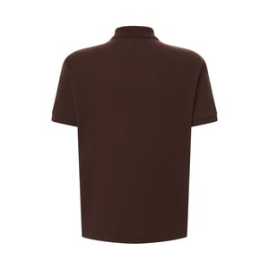 JHK Heren Pique Regular Poloshirt (Chocolade)
