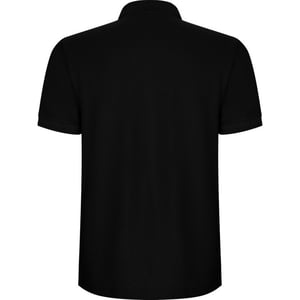 Roly Heren Pegaso Premium Effen Polo Shirt (Zwart)