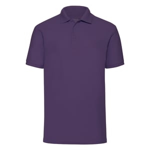 Fruit of the Loom Heren 65/35 Poloshirt (Paars)