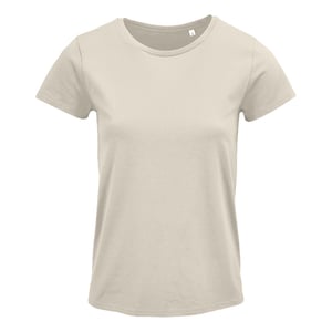 SOLS Dames/Dames Kruisvaarder T-Shirt (Natuurlijk)
