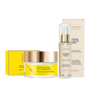Huidherstellend Slakkenmucine Serum 60ml + SPF 50 Collageen Dagcrème 50ml