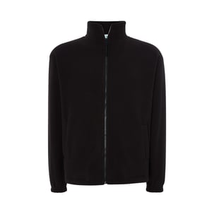 JHK Heren fleecevest met volledige rits (Zwart)