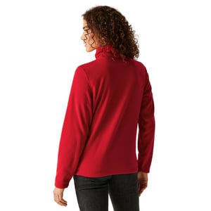 Regatta Dames/Dames Micro Full Zip Fleecejack (Klassiek rood)