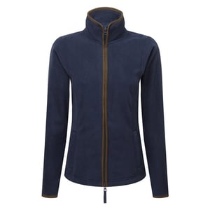 Premier Dames/Dames Artisan Fleecejack (Marine / Bruin)