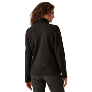 Regatta Dames/Dames Micro Full Zip Fleecejack (Zwart)