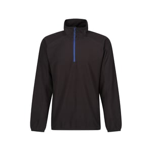 Regatta Heren Navigate Half Zip Fleece (Zwart/Nieuw Royal)