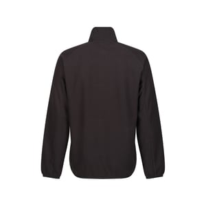 Regatta Heren Navigate Half Zip Fleece (Zwart/Seal Grijs)