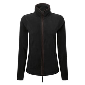 Premier Dames/Dames Artisan Fleecejack (Zwart/Bruin)