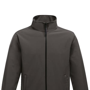 Regatta Dames/Dames Ablaze bedrukbare Soft Shell jas (Afdichting Grijs/Zwart)
