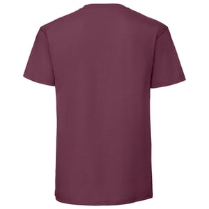 Fruit of the Loom Unisex volwassen iconisch 195 T-shirt (Bourgondië)
