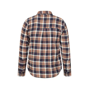 Mountain Warehouse Heren Maine Flanellen Overhemd met Lange Mouwen (Tan)