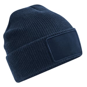 Beechfield Thinsulate Uitneembare Patch Muts (Franse marine)