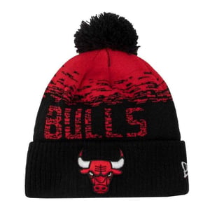 New Era Uniseks volwassen NBA muts (Zwart/Rood)