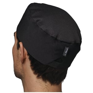 Le Chef Staycool koksmuts (Zwart)