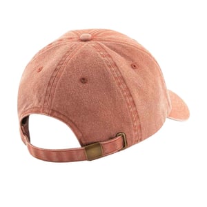 Beechfield Vintage baseballpet met laag profiel (Oranje)