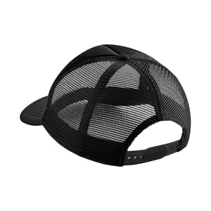 Beechfield Kinderen/Kinderen Vintage Snapback Trucker Cap (Zwart/Zwart)