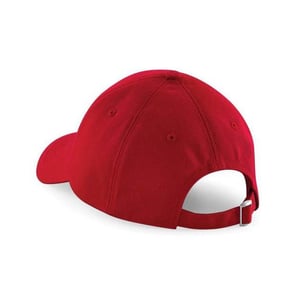 Beechfield Unisex Authentieke 6 Paneel Honkbalpet (Klassiek rood)
