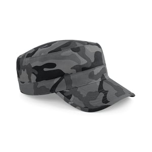 Beechfield Unisex Camo Legerpet Volwassenen (Stedelijk Grijs)