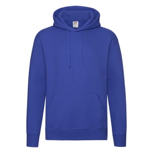 Fruit of the Loom Heren Premium Hoodie (Koningsblauw)
