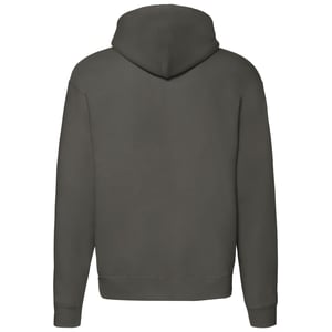 Fruit of the Loom Heren Premium Full Zip Hoodie (Houtskool)