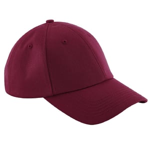 Beechfield Unisex Authentieke 6 Paneel Honkbalpet (Bourgondië)