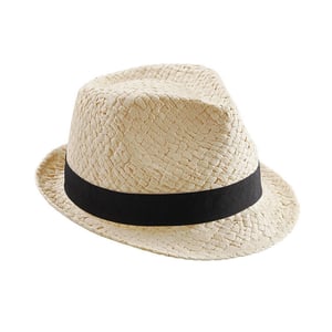 Beechfield Unisex Festival Trilby Volwassenen (Natuurlijk)